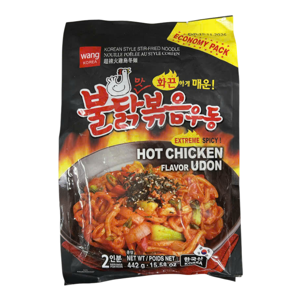 WG Hot Chicken Udon Extreme Spicy (442g