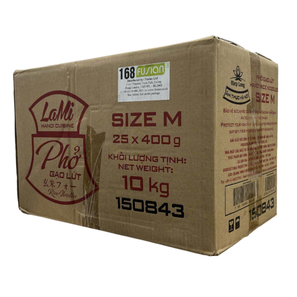 LMI "Phở Gạo Lứt" / Brown Rice Noodles (25x400g)