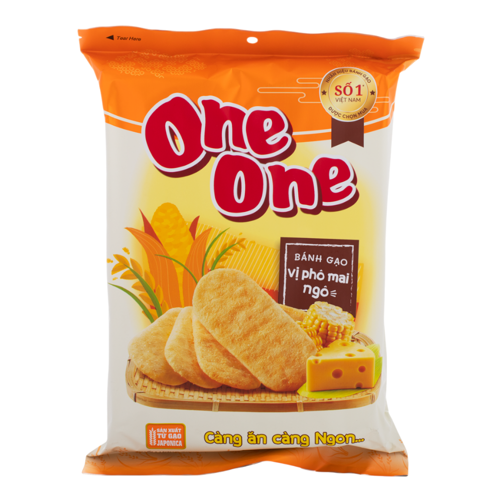 OO Bánh Gạo Phô Mai Ngô (20x118g)