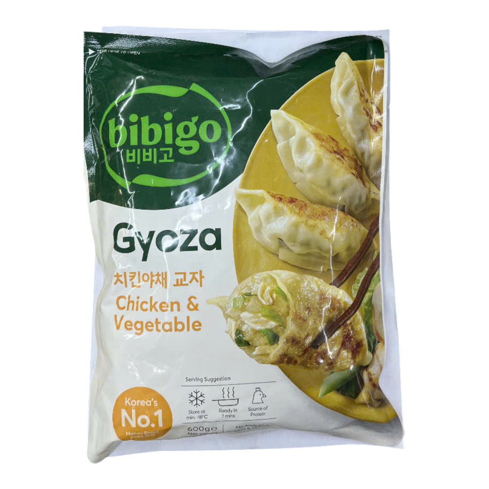 CJBIBIGO Gyoza Dumpling Chicken & Veg (600g)
