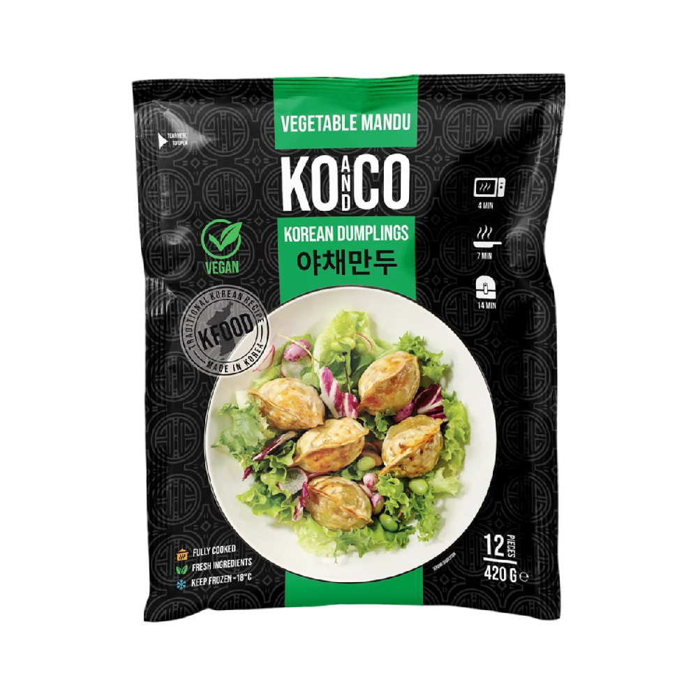 KO&CO Korean Vegetable Mandu / Dumpling (420g)
