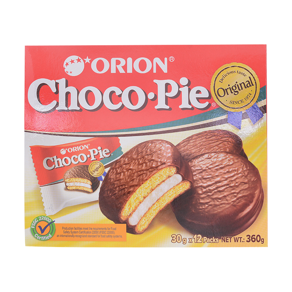 ORN Choco Pie Original size L (8x360g/12pc)