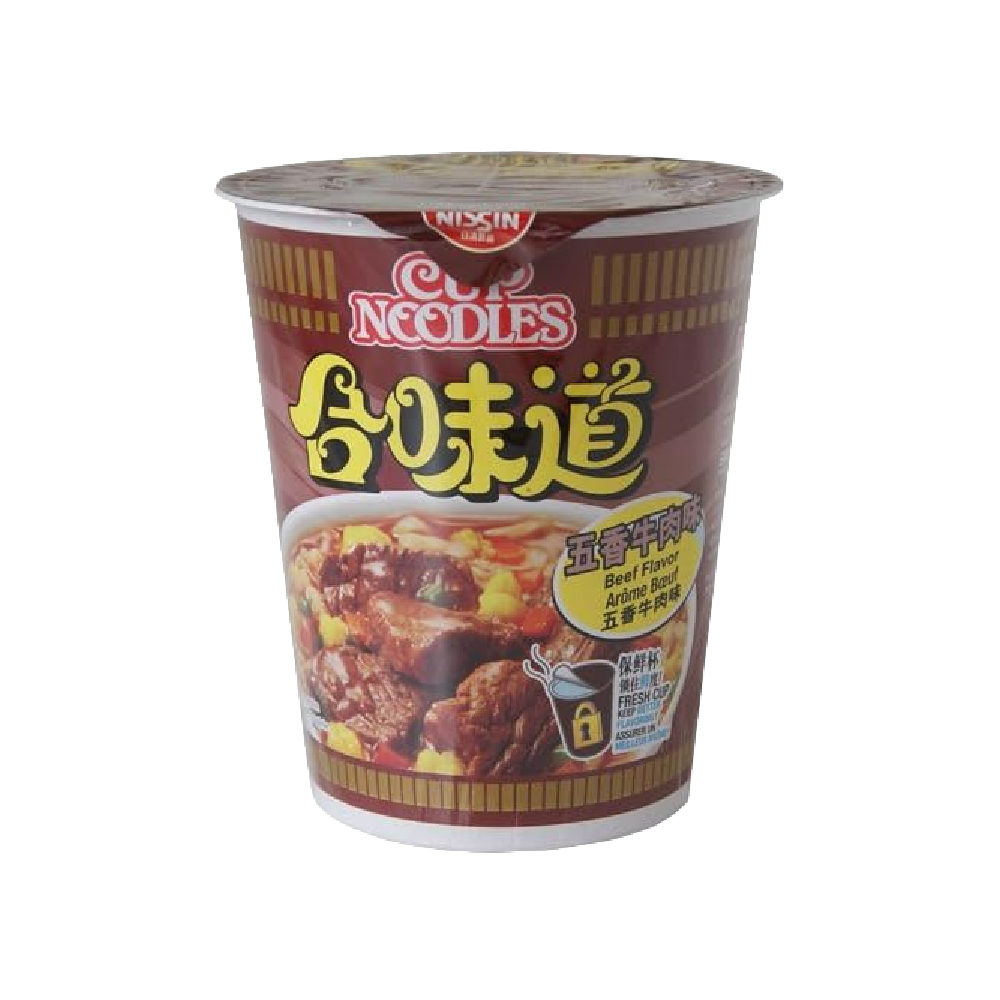 NIS Cup 5 Spice Beef Flavour (24x75g)