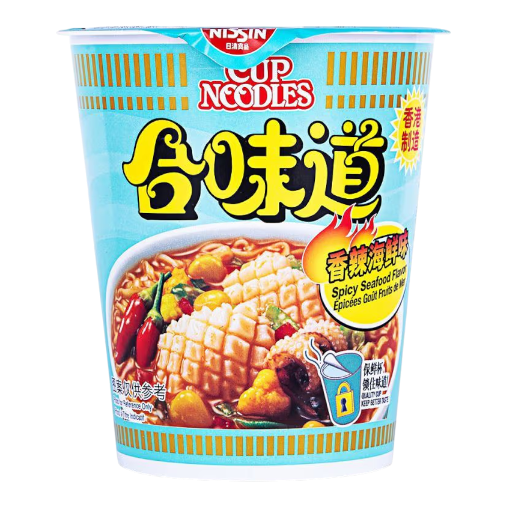 NIS Mì Ly Hải Sản Cay Spicy (24x72g)