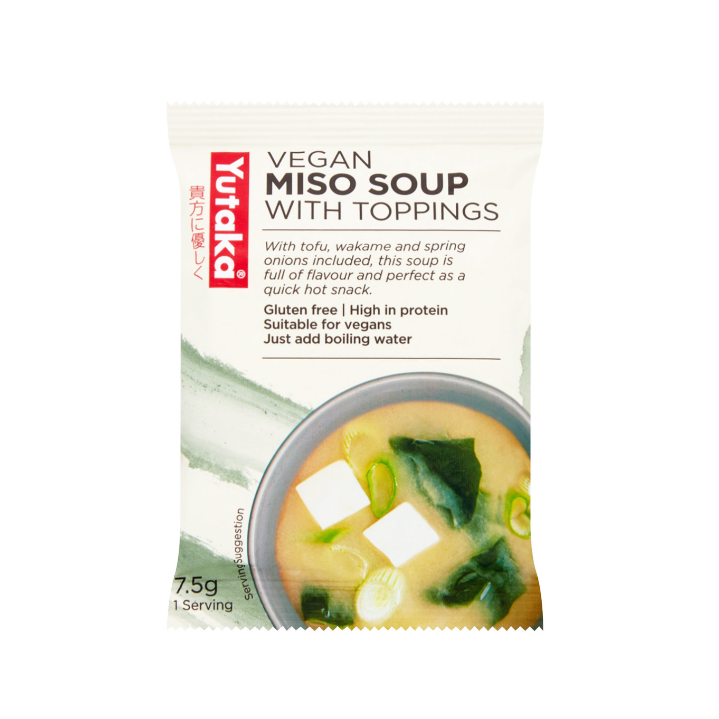 YTK Instant Miso Soup Vegetarian (7.5g)