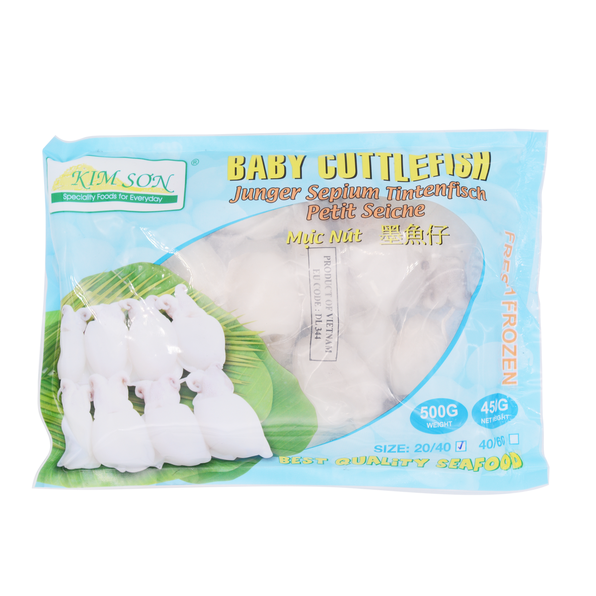 KS Mực Nút / Baby Cuttlefish 20/40 (500g)