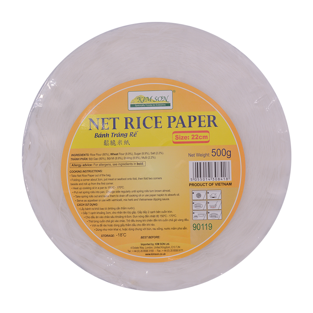 KS Bánh Tráng Rế / Net Rice Paper 22cm (500g)