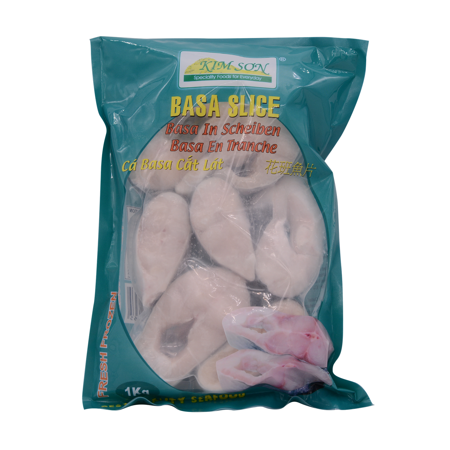 KS Cá Bông Lau Cắt Lát / Basa Slice (10x1kg)