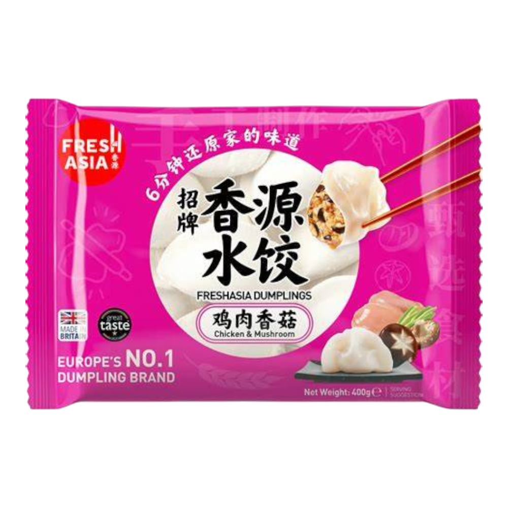 FA Chicken Mushroom Dumplings (400g)