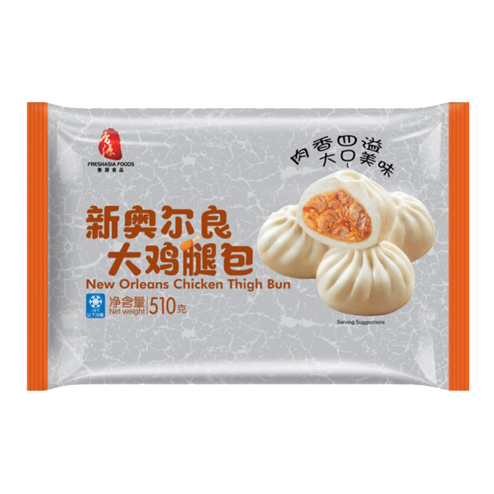 FAF Frz Chicken Thigh Bun (12x510g)