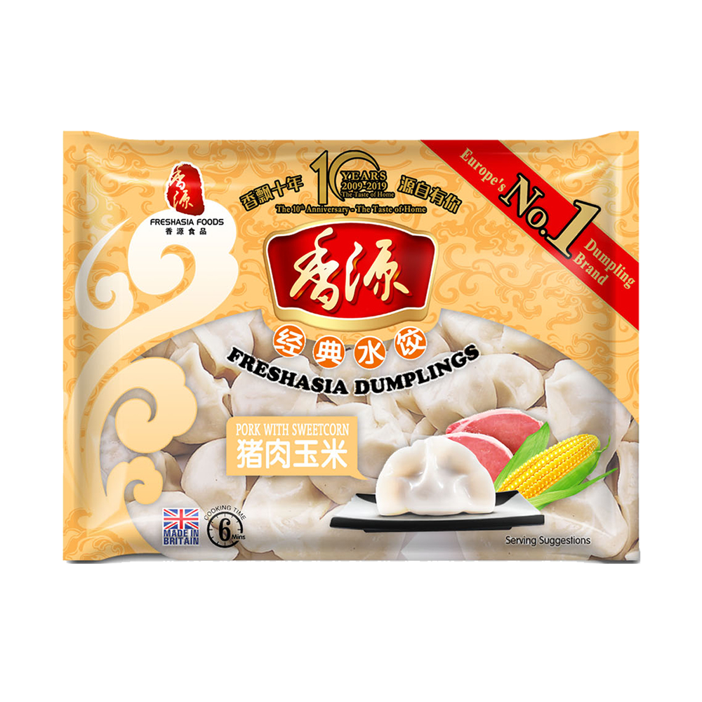 FAF Dumpling with Pork & Sweetcorn (400g)