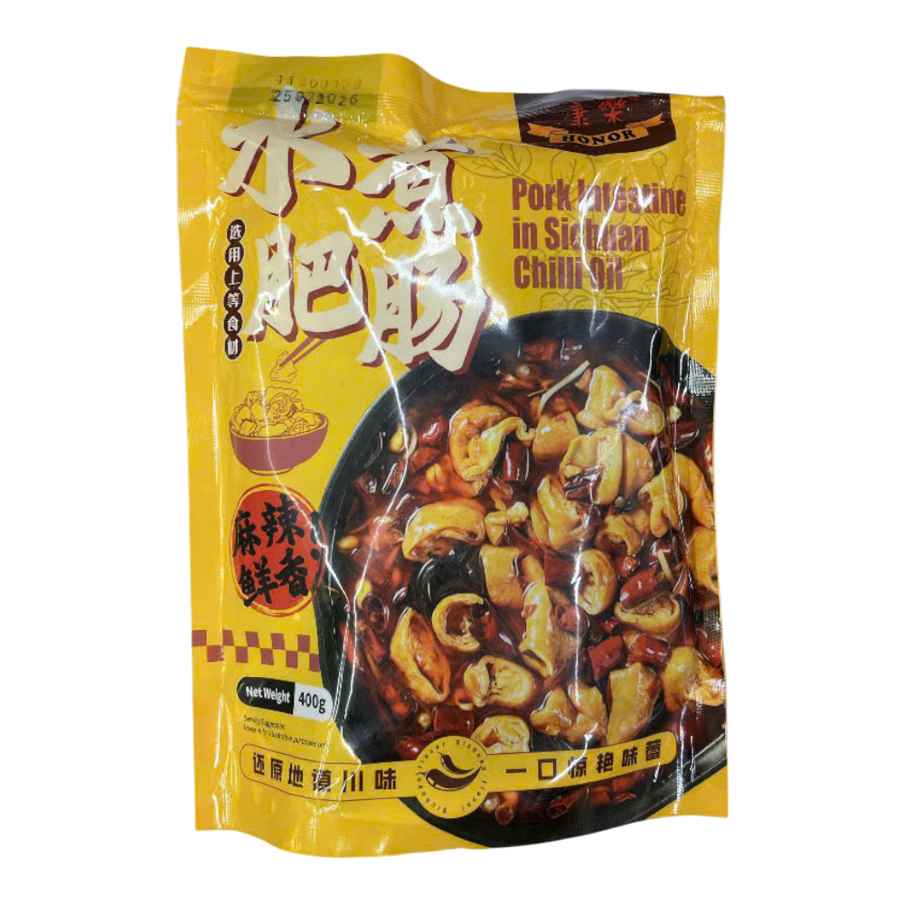 HNR Pork Intestine in Sichuan Chilli Oi (400g)