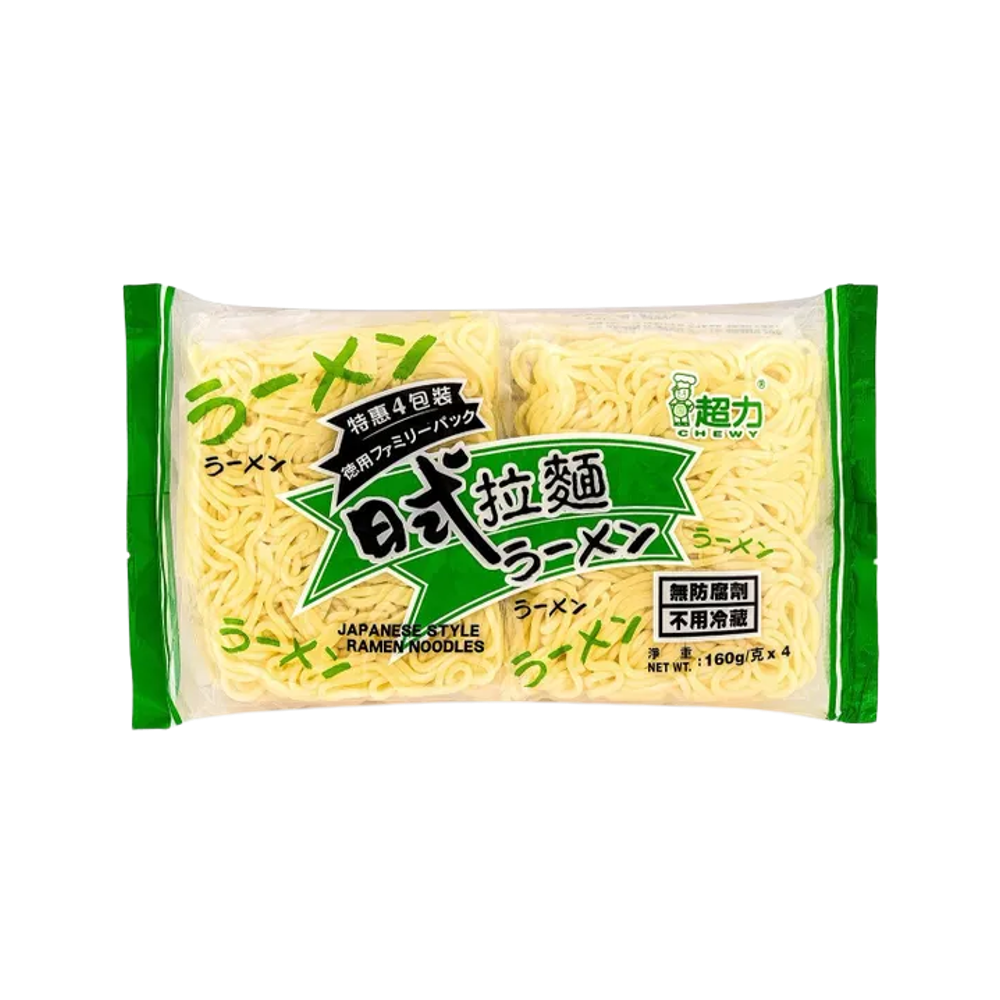 CHW Japanese Fresh Ramen (12x4x160g)