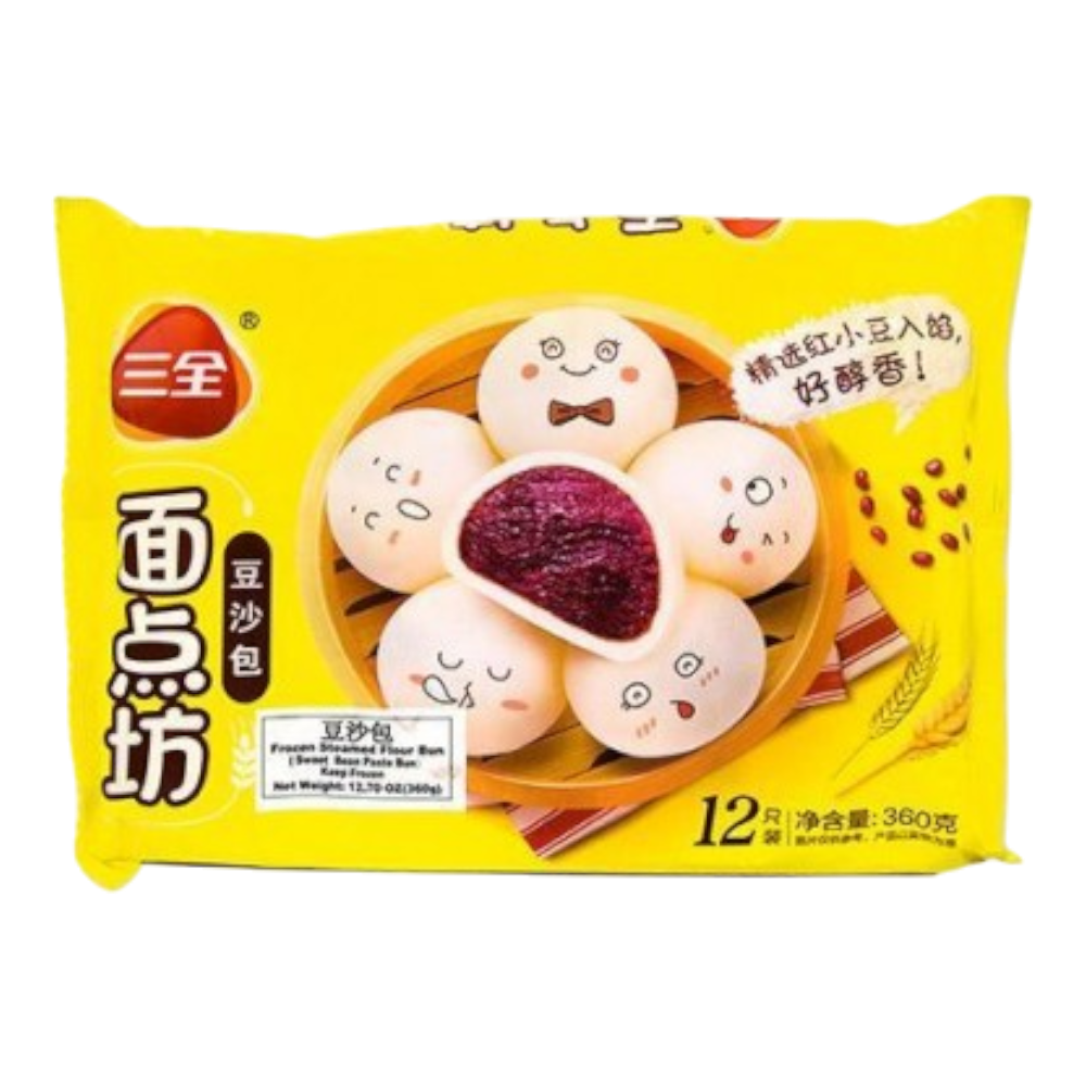 SQ Bánh Bao Đậu Đỏ / Sweet Bean Bun (360g)