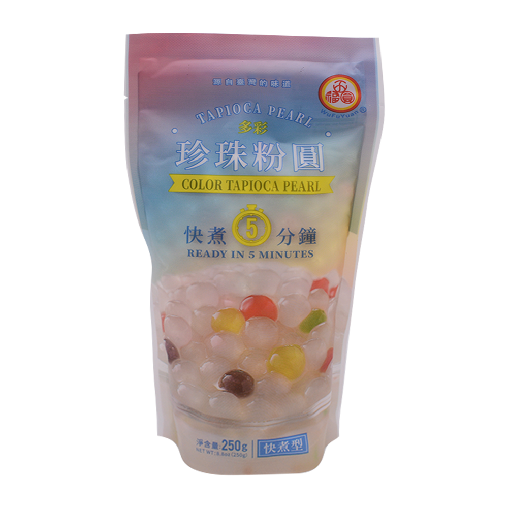 WFY Assorted Colour Tapioca Pearl RD5 (250g)