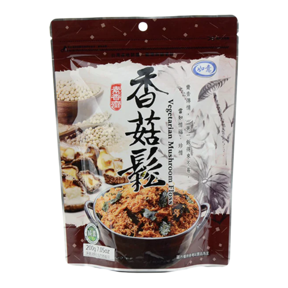 Chà Bông Nấm trong Túi / Mushroom Floss (200g)