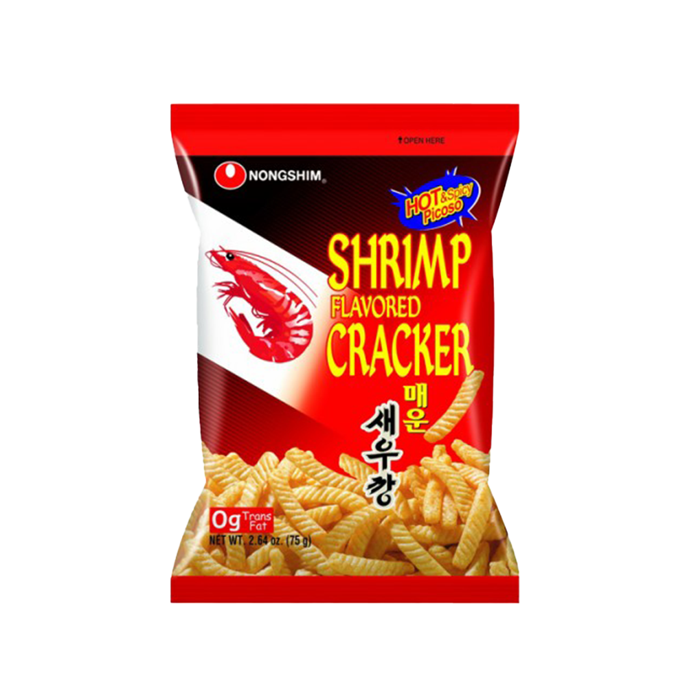 NS Shrimp Cracker Hot & Spicy (20x75g)