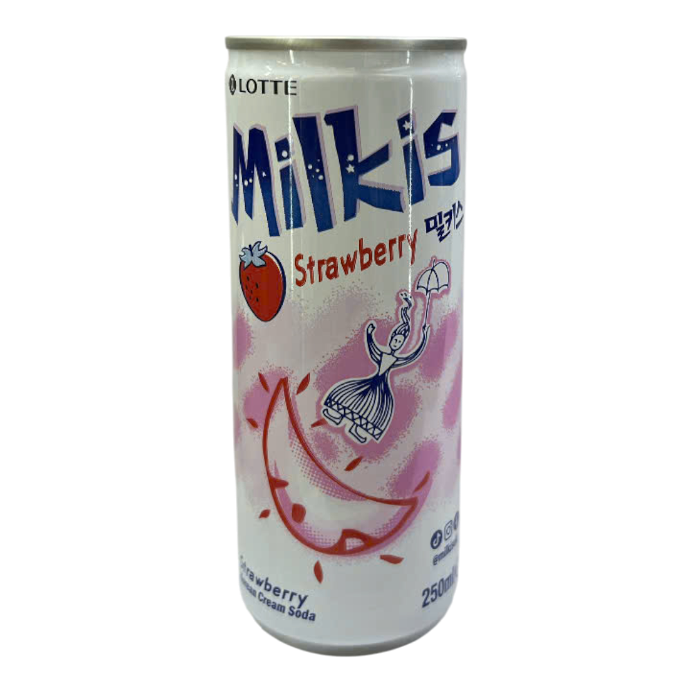 LTE Milkis Cream Soda - Strawberry Flv (250ml)