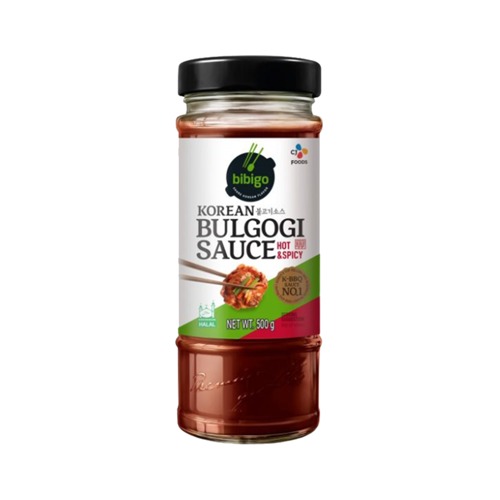 CJB Korean Bulgogi Sauce Hot & Spicy (500g)