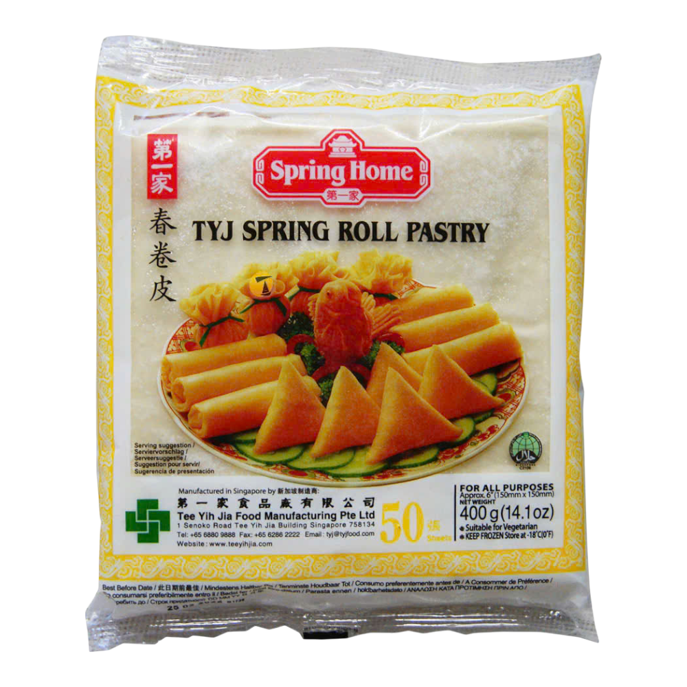 TYJ 6" / Spring Roll Pastry 6" (400g/50s)