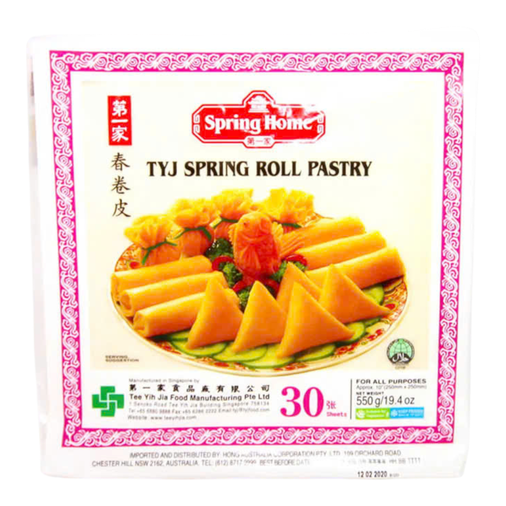 TYJ 10" / Spring Roll Pastry 10" (550g/30s)