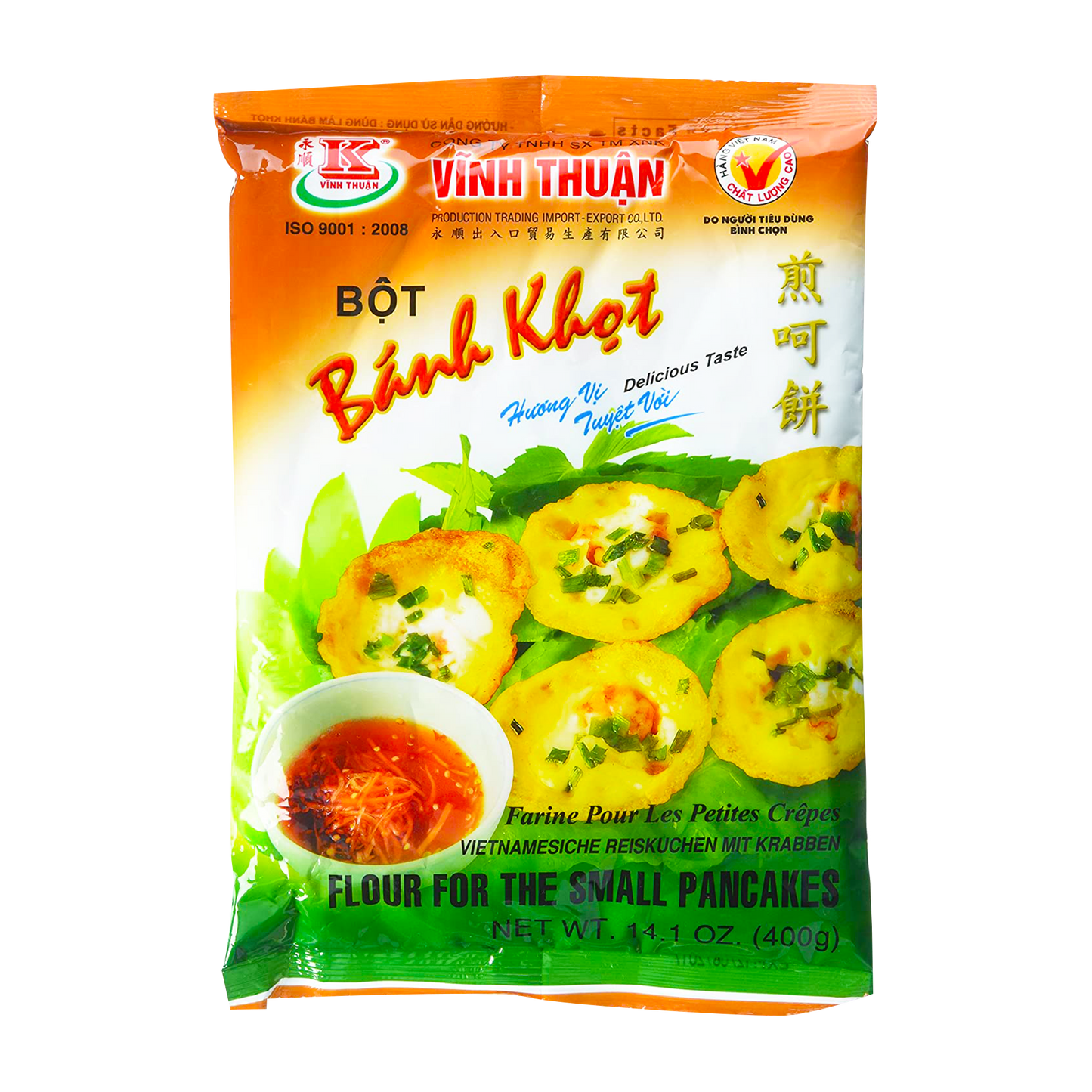 VT Bột Bánh Khọt Mini Pancake (400g)