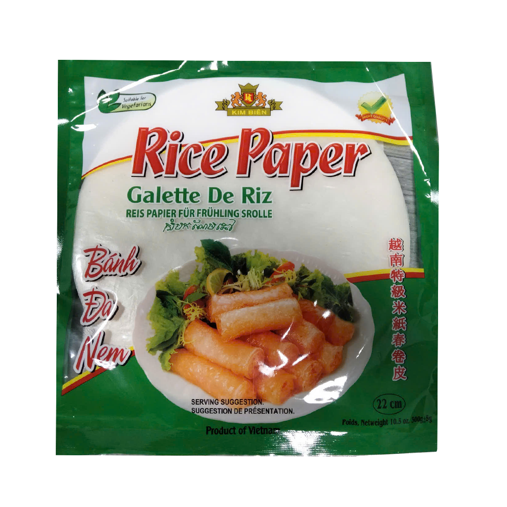 KB Bánh Tráng Chả Giò / Rice Paper 22cm (40x300g)