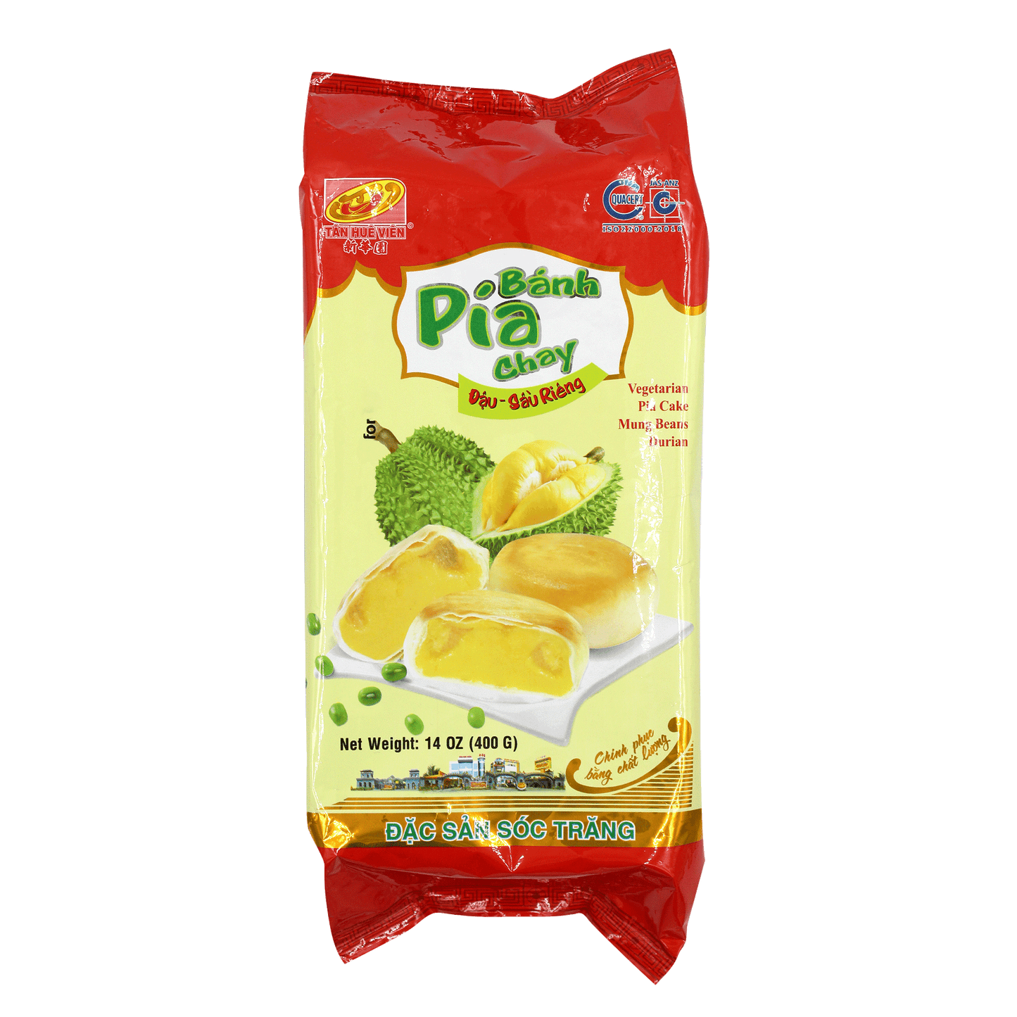 THV Bánh Pía Đậu Sầu Riêng / Bean Durian (400g)