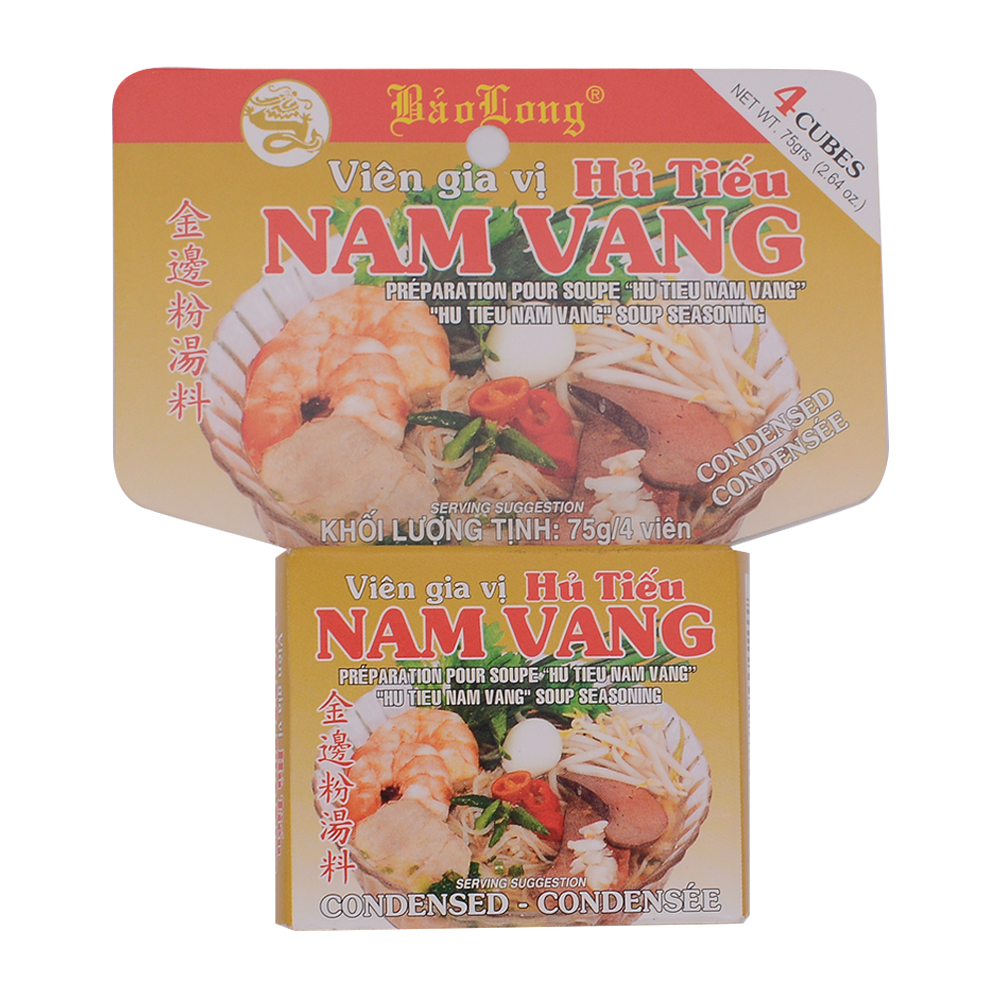 BLONG "Hủ Tiếu Nam Vang" Seasoning Cube (75g)