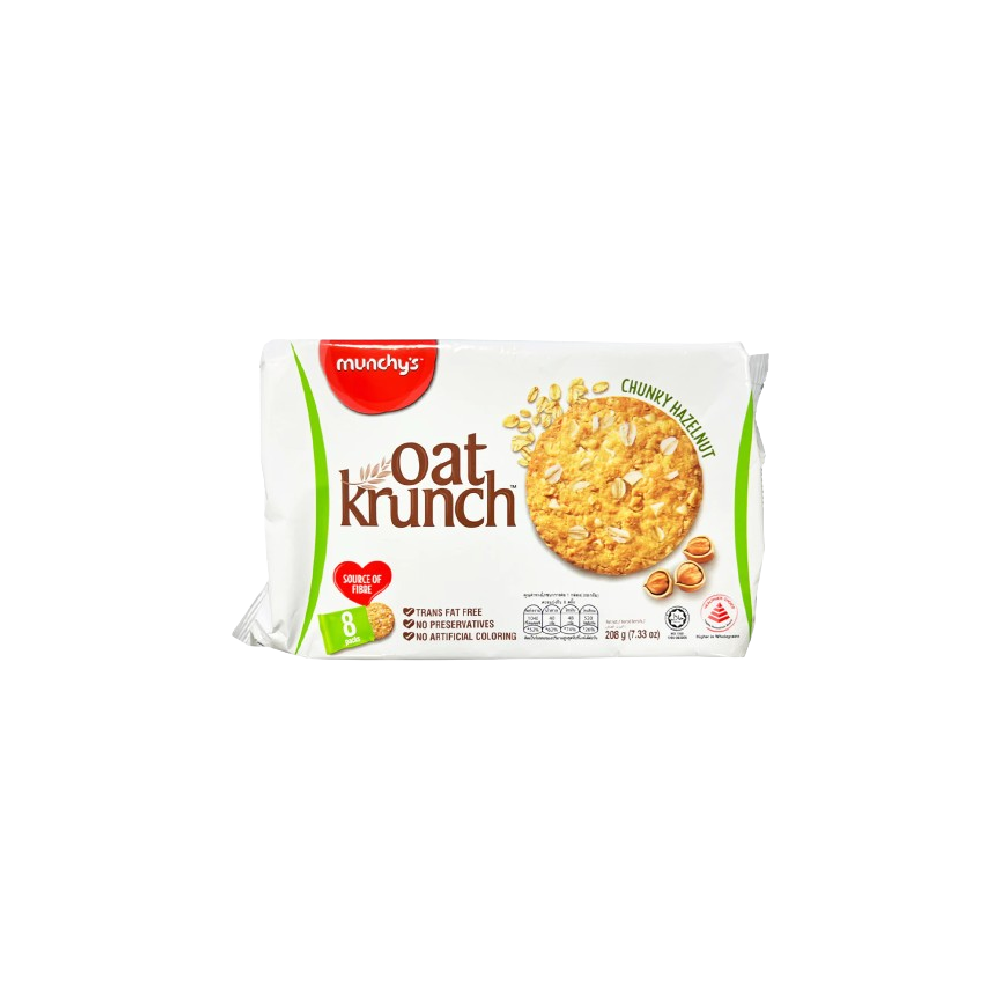 MC Oat Krunch Chunky Hazelnut 208g