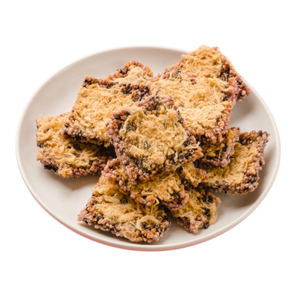 LCF Cơm Cháy VIP Gạo Lứt Chà Bông (500g)