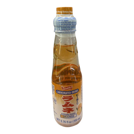 SRKK Ramune Soda - Orange Flavour (200ml)