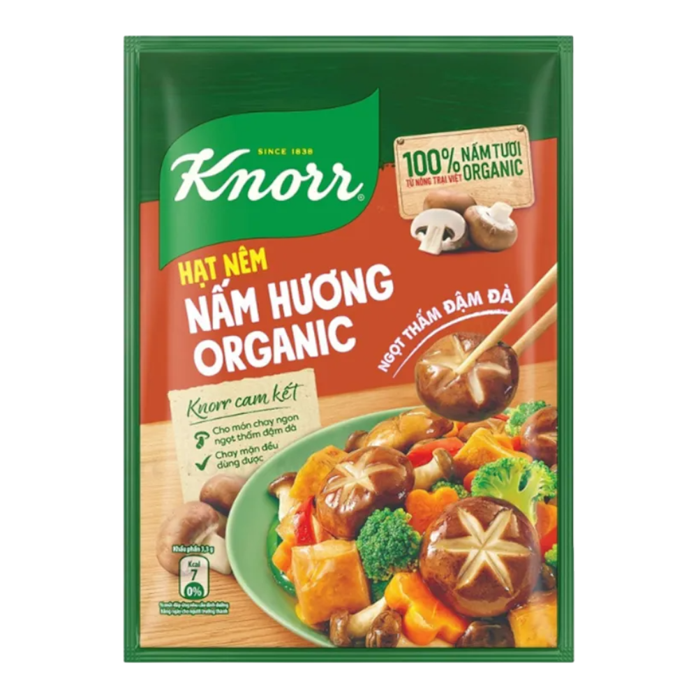 KNORR Hạt Nêm Nấm / Mushroom Ssning (38x170g)