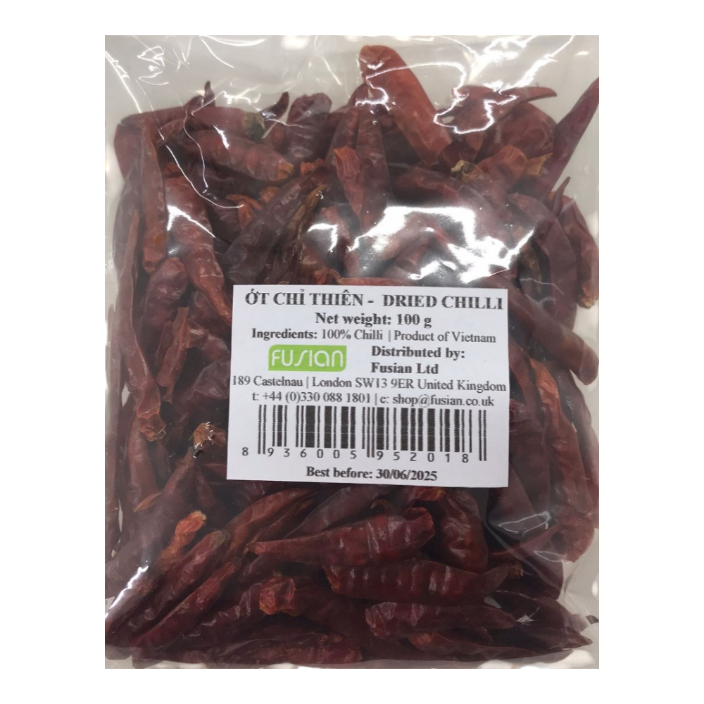 FSN Ớt Khô Nguyên Quả / Dried Chilli (30x100g)