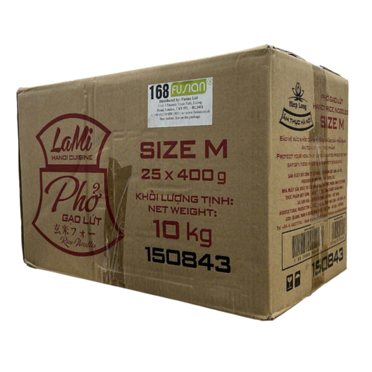 LMI "Phở Gạo Lứt" / Brown Rice Noodles (25x400g)