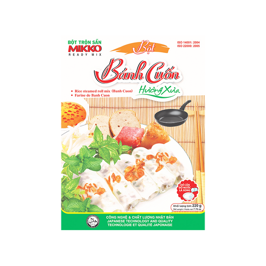 MIKKO HX Bột Bánh Cuốn / Steamed Roll Flour (40x220g)