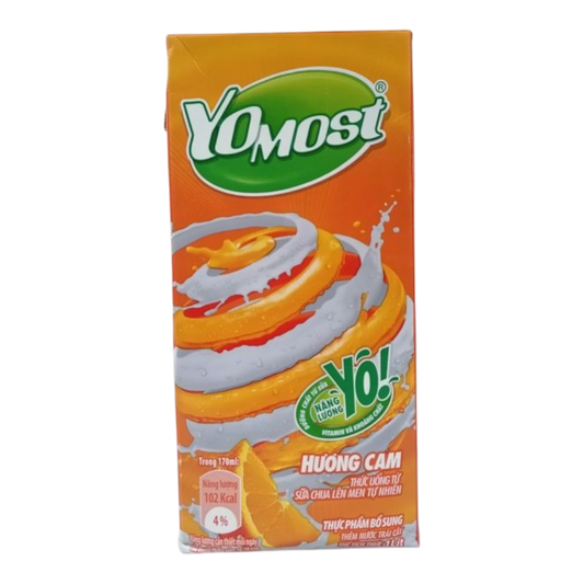 YM Sữa Chua Vị Cam Orange (12x4x170ml)