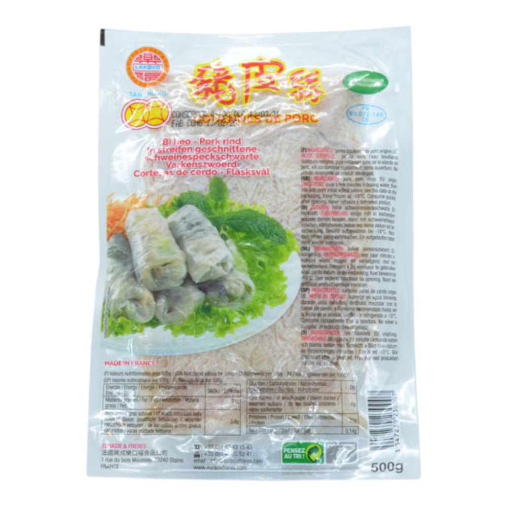 TH Da Bì Đông Lạnh / Shredded Pork Skin (20x500g)