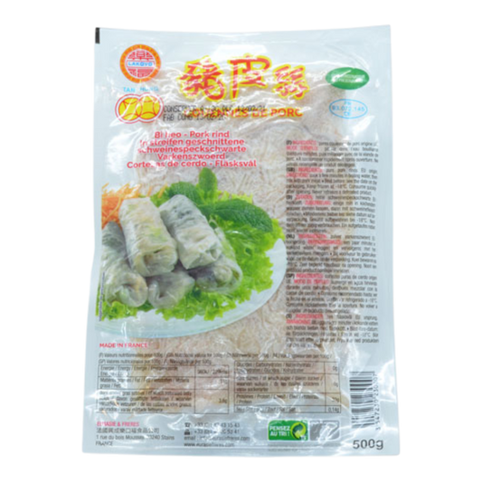 TH Da Bì Đông Lạnh / Shredded Pork Skin (20x500g)