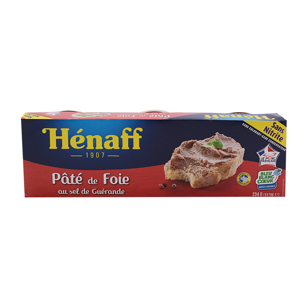 HNF Pate Gan Heo Liver Pate (3x78g)