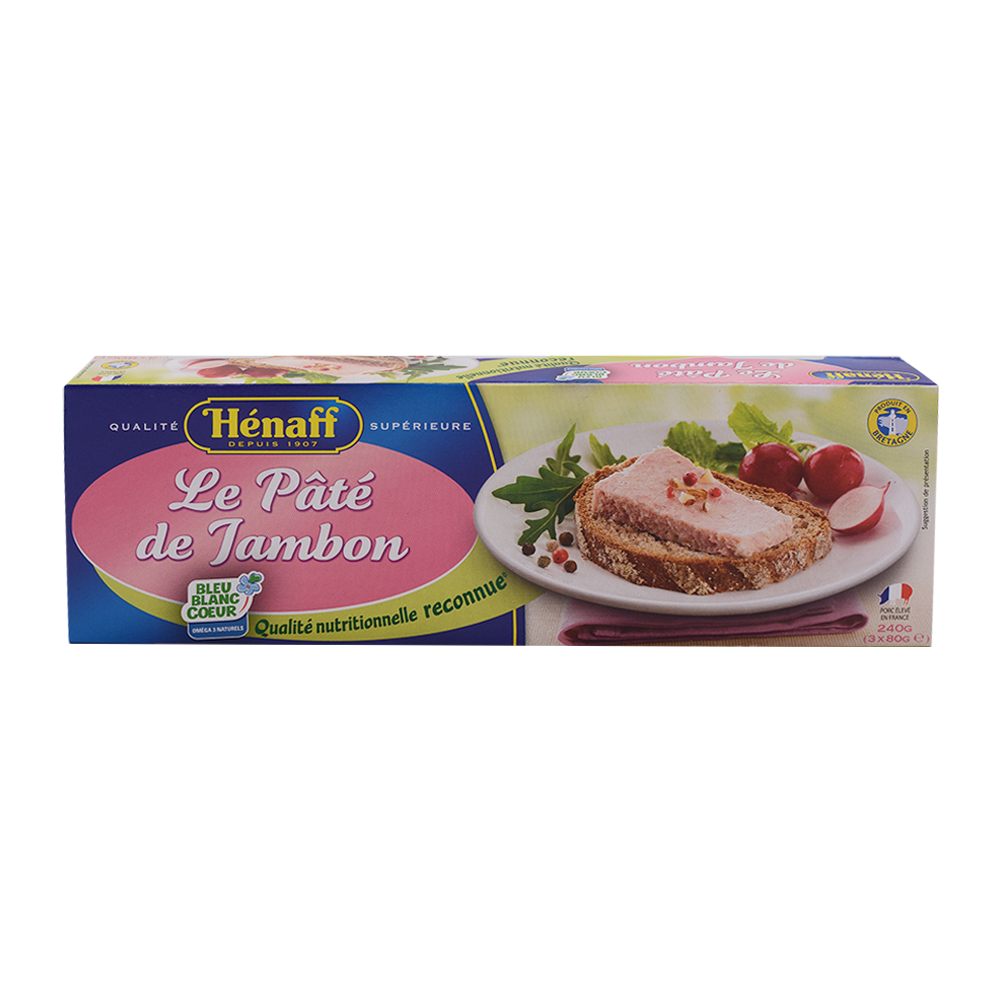 HNF Pate Thit Jambon (3x78g)