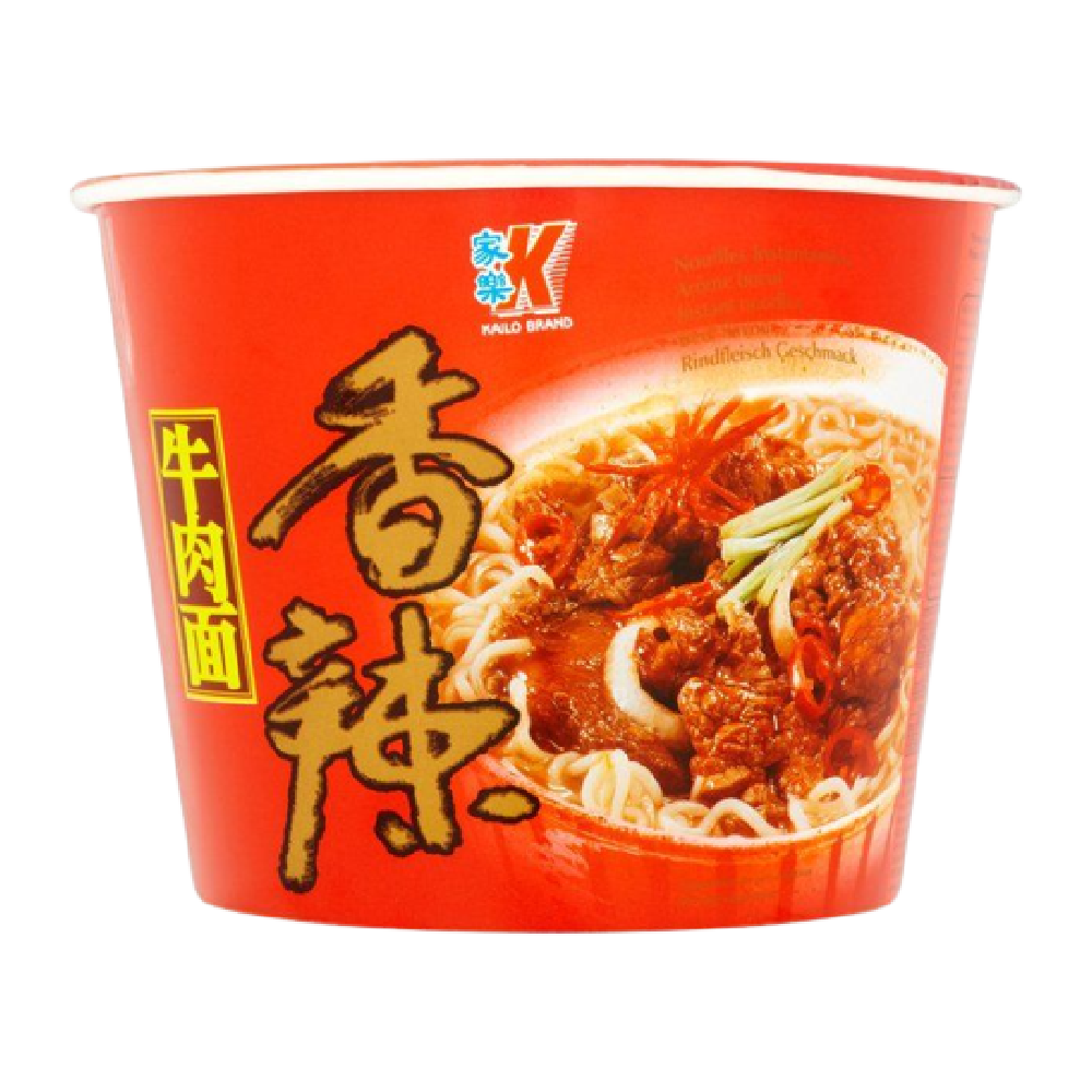 KLO Mì Bò Cay Spicy Beef Ndl (12x120g)