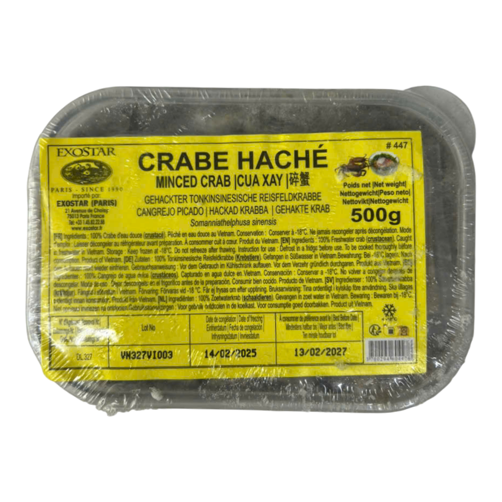 EXO Cua Xay Đông Lạnh / Minced Crab (500g)