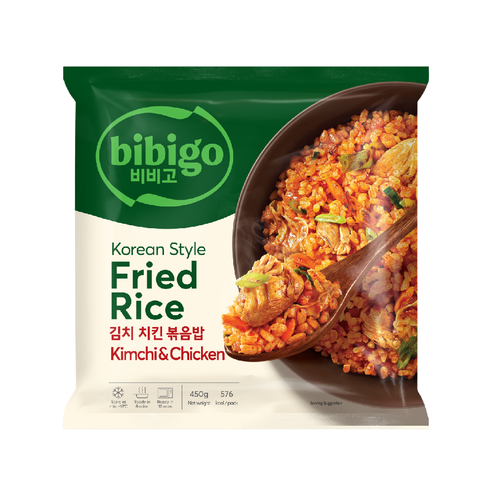 CJ Bibigo Fried Rice Kimchi & Chicken (450g)