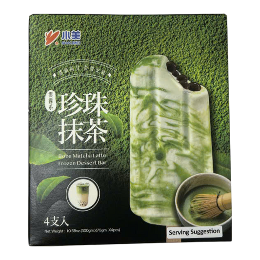 SM Kem Trân Châu / Boba Matcha Latte Ice Bar (4x75g)