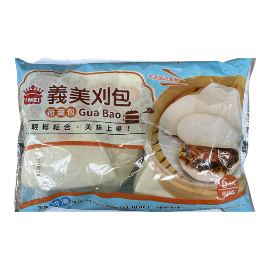 IMEI Gua Bao / Hirata Buns 11cm 6pcs (360g)