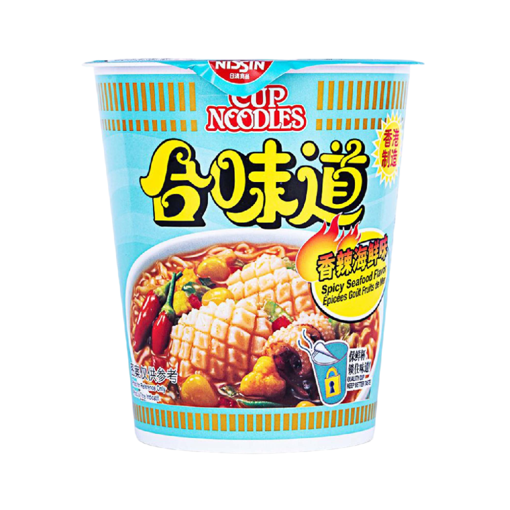 NIS Mì Ly Hải Sản Cay Spicy Sfd (72g)