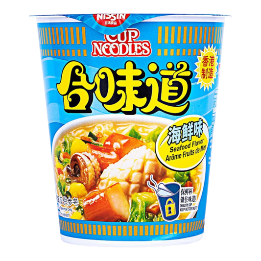 NIS Mì Ly Hải Sản Seafood Cup (24x72g)