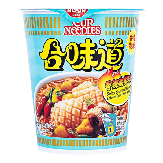 NIS Mì Ly Hải Sản Cay Spicy (24x72g)