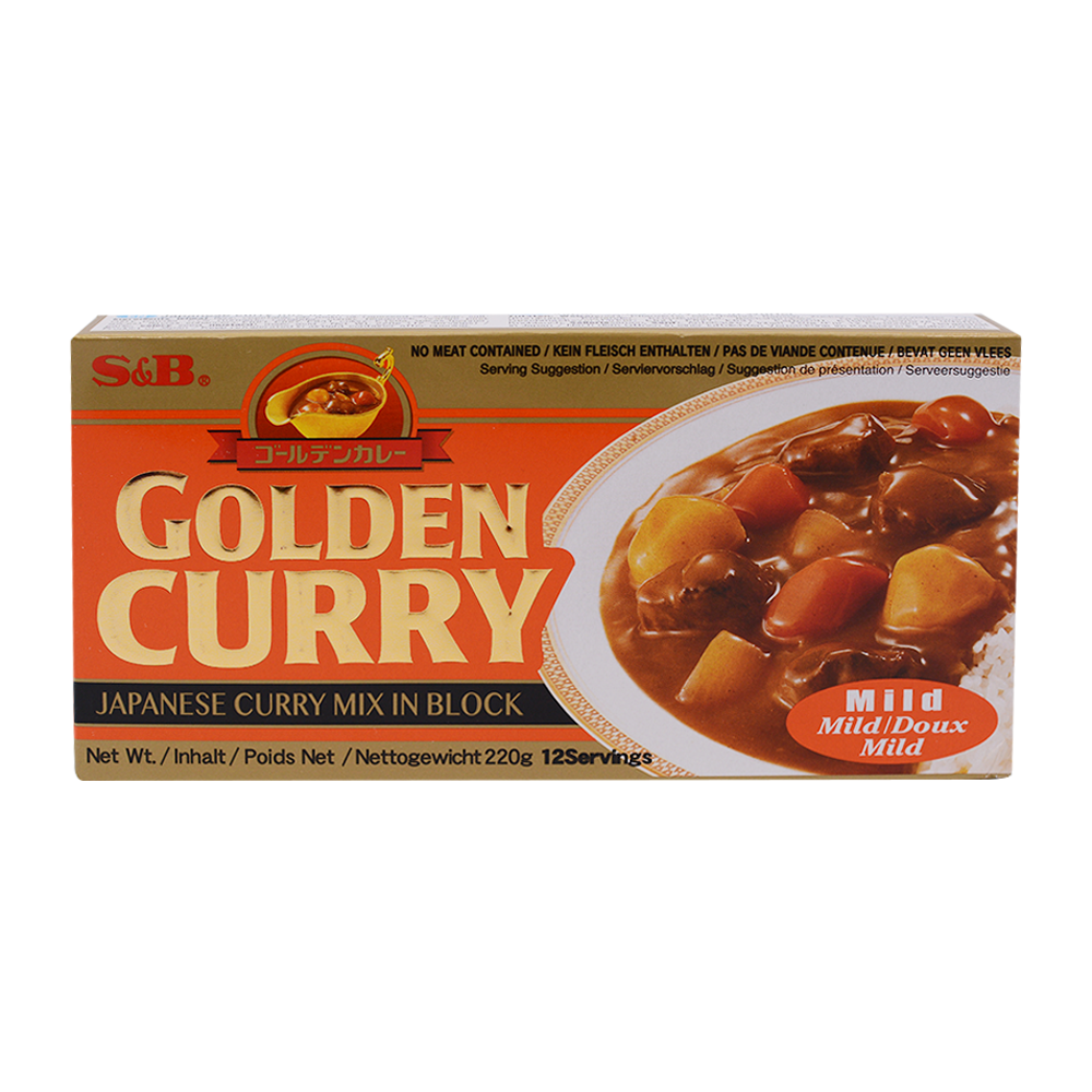 S&B Golden Curry Block - Mild (220g)